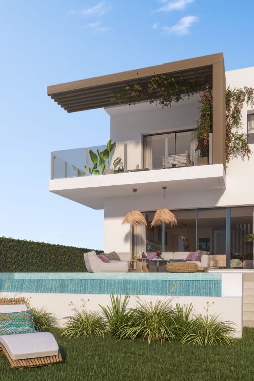 Villa Pareada en El Chaparral, Mijas Costa