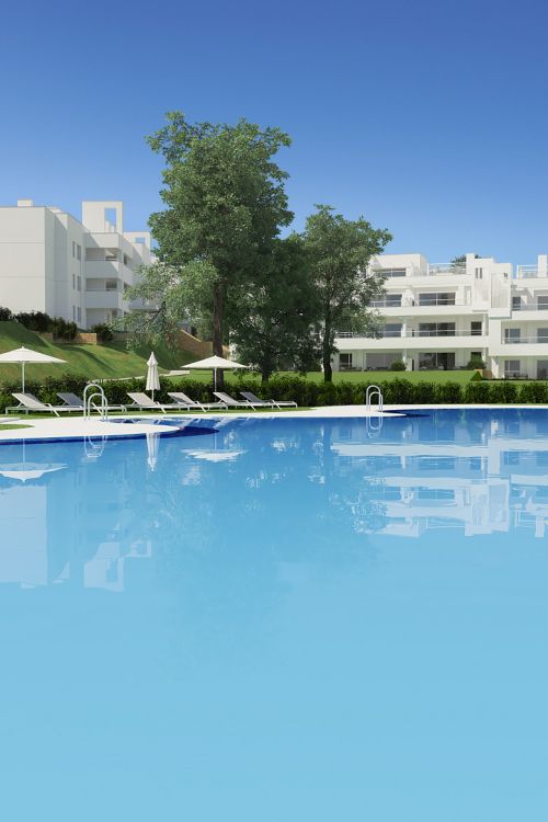 Solana Village, apartamentos y áticos contemporáneos para amantes del golf en La Cala Golf Resort en Mijas