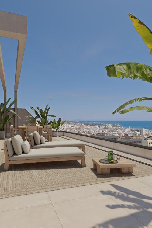 Las Mesas Infinity Homes, excepcionales vistas al mar en apartamentos y áticos en Estepona.