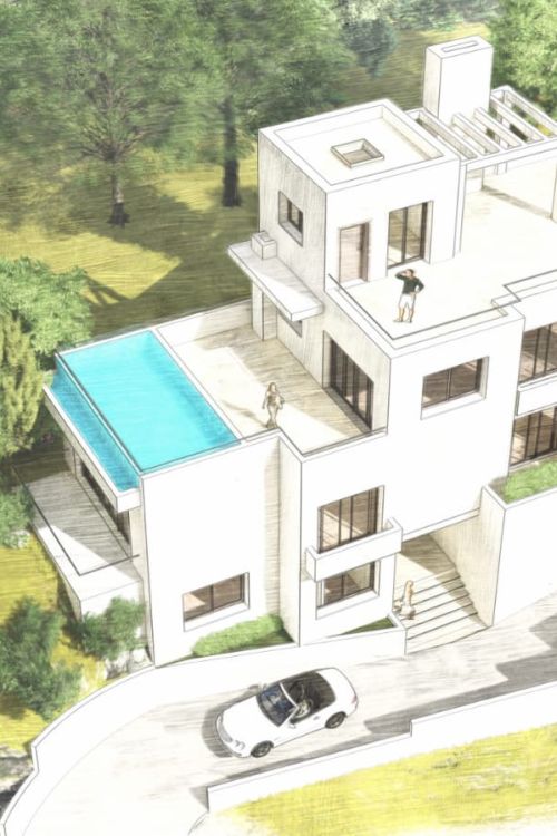 Lovely plot in Puerto del Almendro, Benahavis, close to all leisure amenities and only a short drive to the beach and Marbella Town