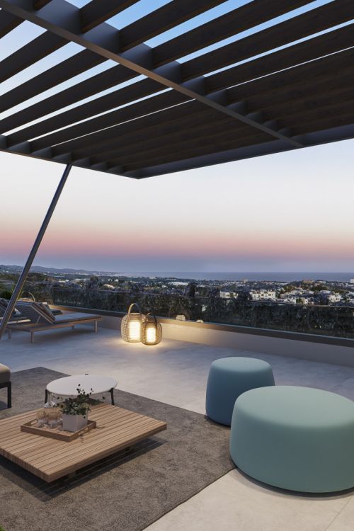 Un proyecto de casas de lujo con increíbles vistas panorámicas al mar, disfrutará de una fantástica puesta de sol con vistas a África y Gibraltar.