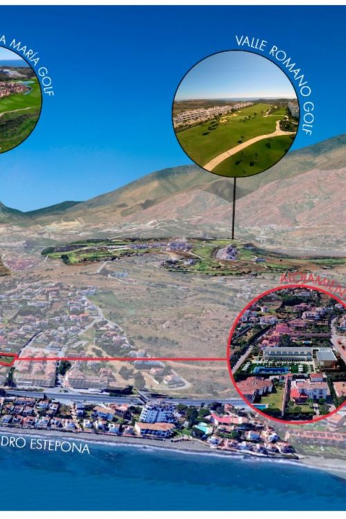 UNIQUE Plot for apartment hotel or 3 villas just in 500 meters from the sea.