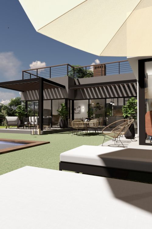 Increíble villa de nueva construcción en Valle Romano