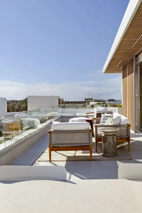Sophistication and comfort at the golf front 