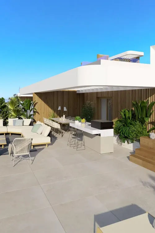 Boutique style homes in a golf setting