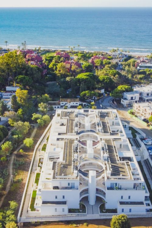 Spectacular two bedroom ground floor apartment in the brand new gated community Estrella Del Mar, Marbella