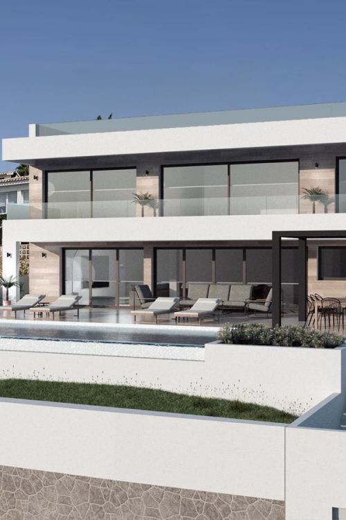 Luxurious 7-Bedroom Villa with Panoramic Sea Views in Mijas Costa