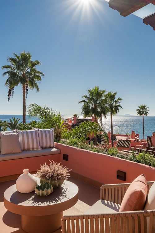 Beachside Duplex Penthouse with Sea Views in the New Golden Mile Estepona