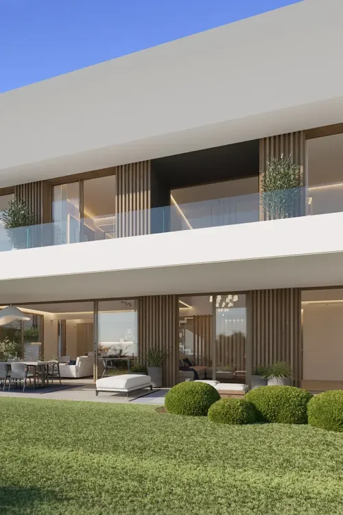 Boutique style homes in a golf setting