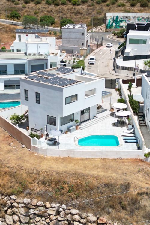 Exquisite Luxury Villa with Panoramic Sea and Mountain Views in Pedregalejo, Malaga