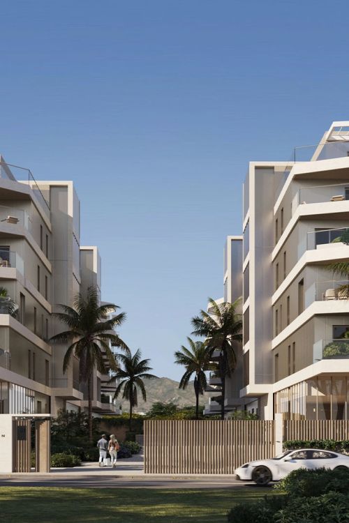 An urban life resort