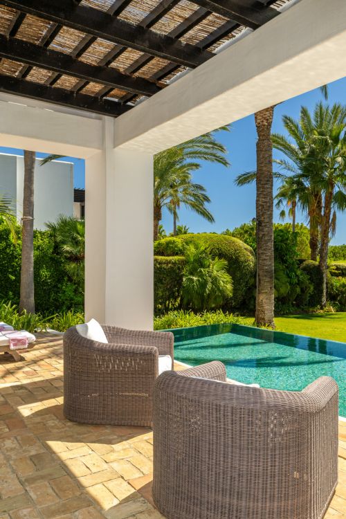 Remarkable south-facing four bedroom villa, set within the world-renowned Finca Cortesin Resort
