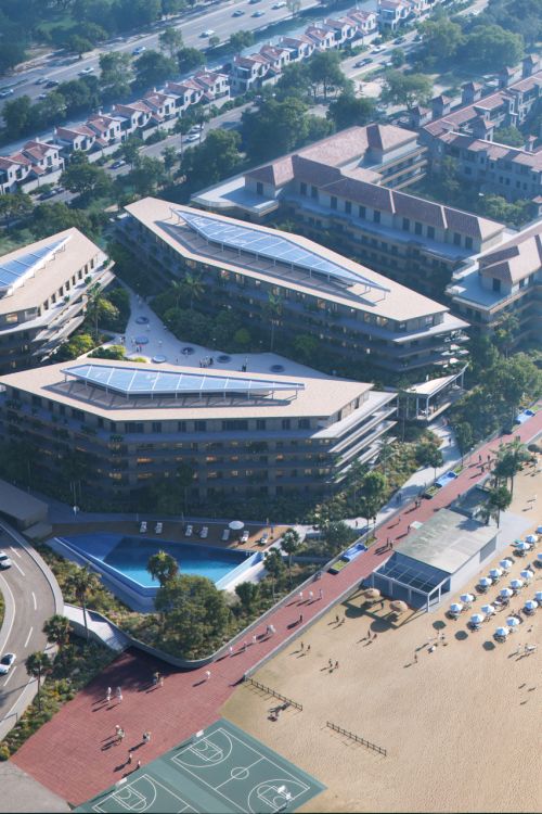 Investment opportunity 3 bedrooms frontline beach