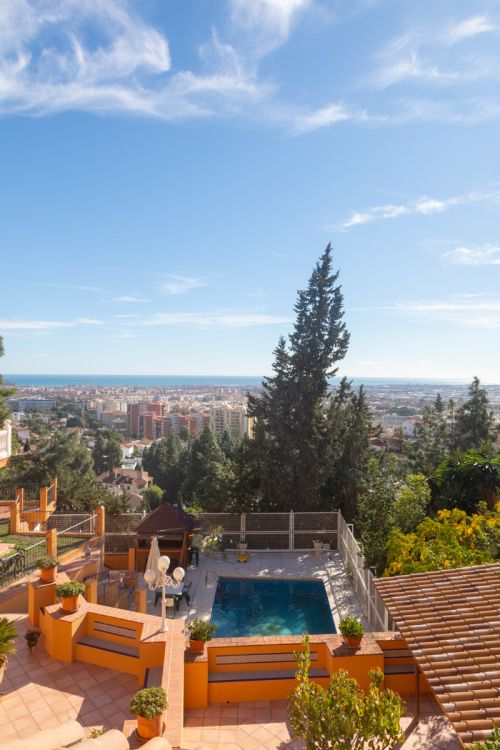 Detached villa in El Atabal with sea views