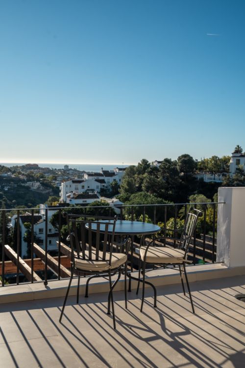 Stunning Duplex Penthouse with Panoramic Sea Views and private plunge pool in La Quinta