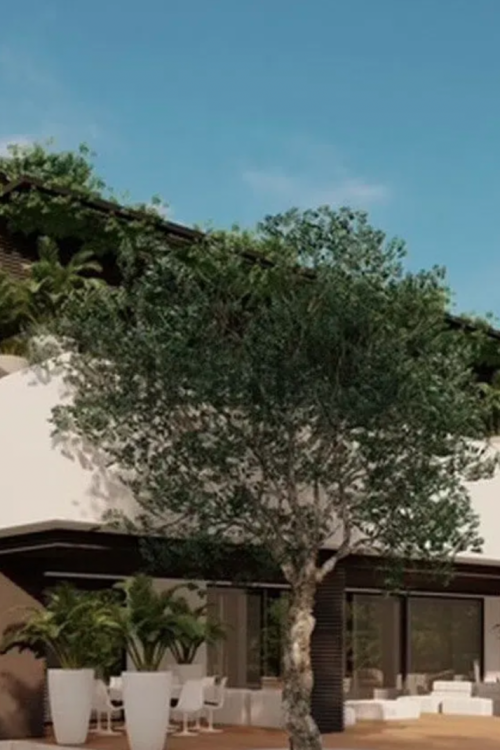 Beachfront plot with project and building license in East Marbella