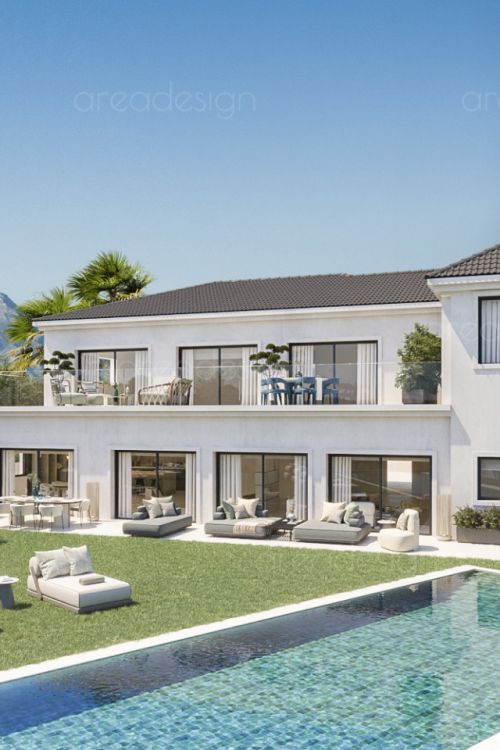 Villa Hortensia – Elegant Mediterranean Living with Panoramic Sea Views in El Paraíso