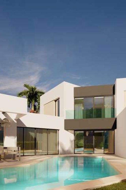Luxury Frontline Golf Villas with Sea Views in Estepona