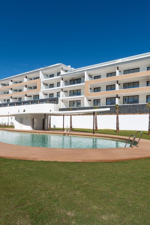 Brand New 2-Bedroom Apartment with Pool & Coastline Views