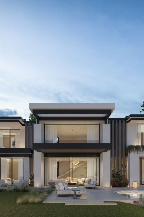 Blume, an exclusive boutique collection of 3 contemporary villas just steps from the beach, in one of Marbella’s most prestigious residential areas.