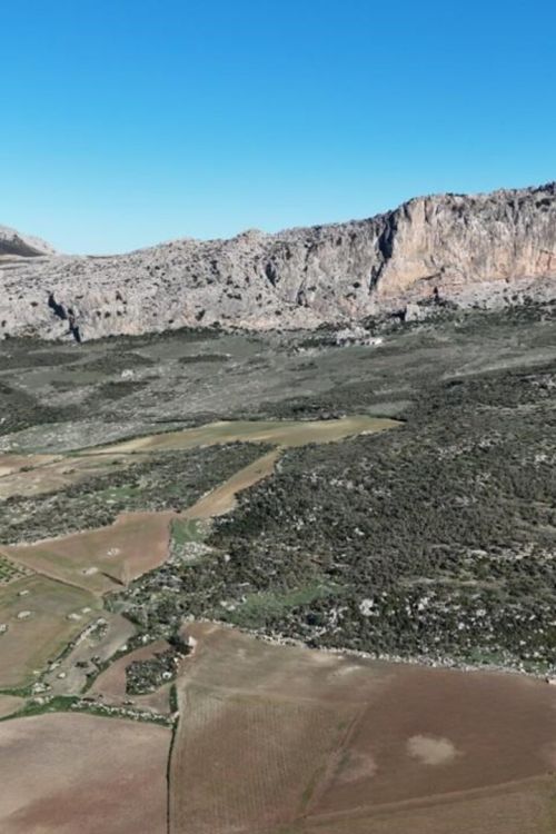 Just forty minutes from Malaga capital and the airport, this farm of 106 hectares is located in a natural environment of great beauty, 920 meters above sea level. Located on the slopes of the Torcal Natural Park, this property