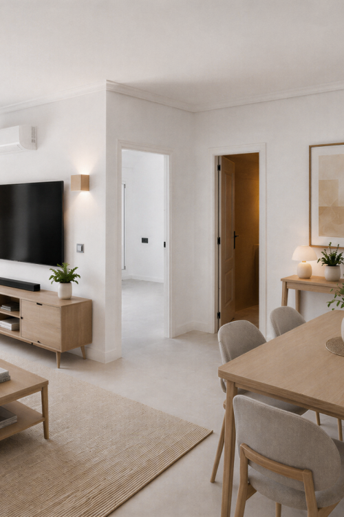 Spacious Renovated Apartment in La Maestranza – 3 Bedrooms, Private Garage & 24h Security in Nueva Andalucía
