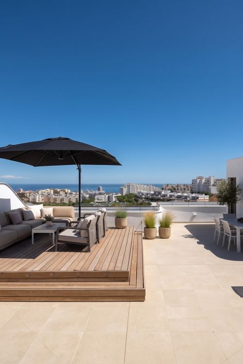 Stunning 3-Bedroom Duplex Penthouse with Sea Views and 117 m² of Terraces in Estepona